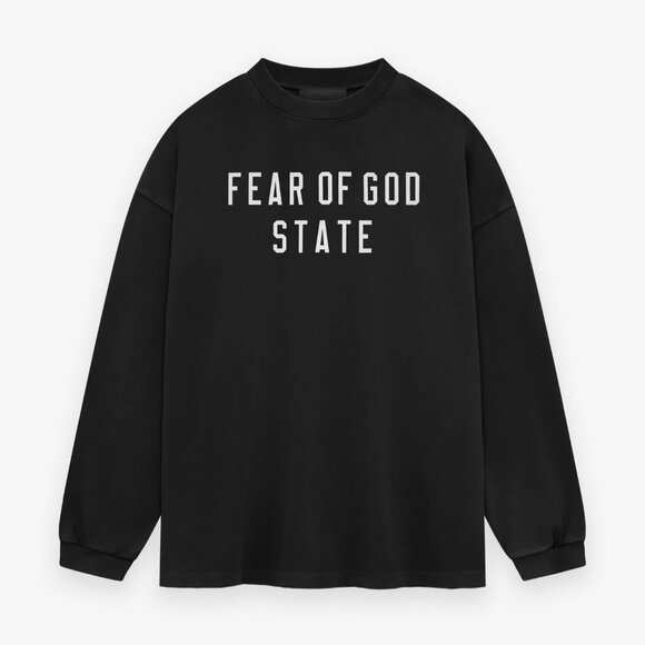 24FW ESSENTIALS STATE Long Sleeve T-Shirt - Picture 1 of 2